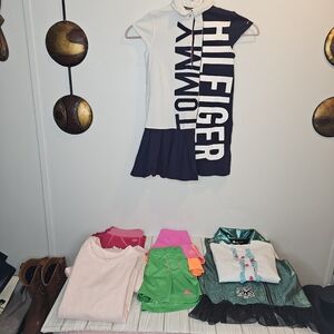 Tommy Hilfiger Dress & 2 Adidas Skorts plus 5 other items Bundle Girls size 6/6X
